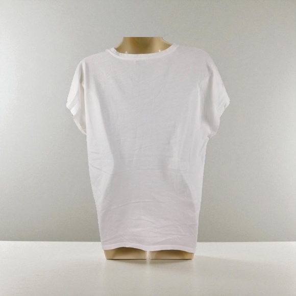 NetWork Timeless White V-Neck Blouse – Size M (Made in Turkey) - Picture 2 of 6